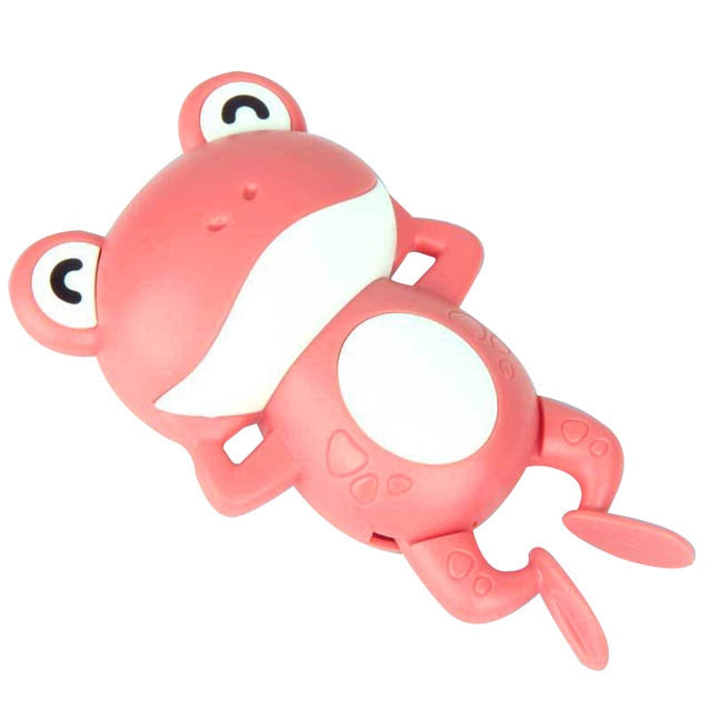 Baby Toys Bathing Ducks Cartoon Animal Whale Crab Swimming Pool Water Play Game Chain Clockwork Bath Toys For Children