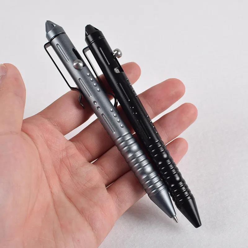 Portable Tactical Pen Self Defense Glass Breaker Aluminum Alloy EDC Tool For Outdoor Camp Emergency Kit Ball Point Pen