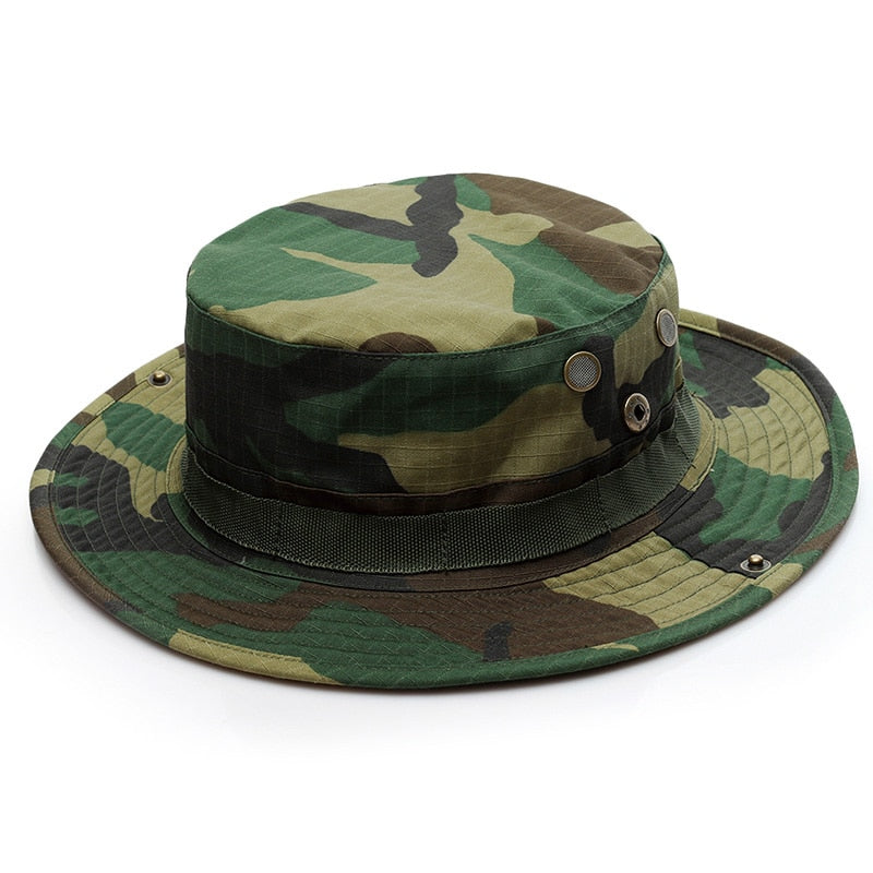 US Army Camouflage BOONIE HAT Thicken Military Tactical Cap Hunting Hiking Climbing Camping MULTICAM HAT 20 Color AF056