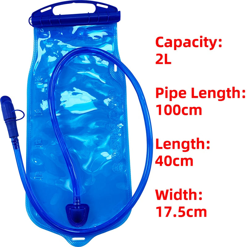 15L Outdoor Sports Cycling Camping Backpack Hiking Running Bike Riding Hydration Water Bag Pack Bladder Knapsack with Helmet Net