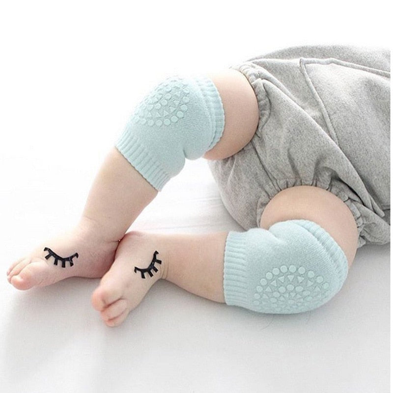 Cotton Baby Knee Pads Cartoon Infant Safety Flexible Crawling Protector Kids Kneecaps Children Short Kneepad Baby Leg Warmers