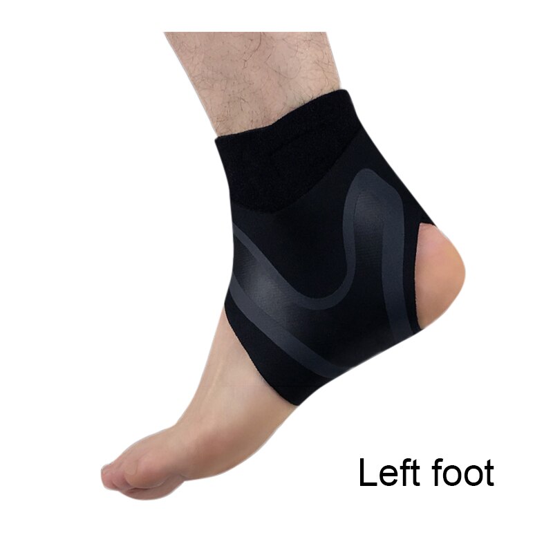 Sport Ankle Support Brace Elastic Band Safety Running Basketball Fitness Foot Heel Wrap Bandage Fascitis Plantar