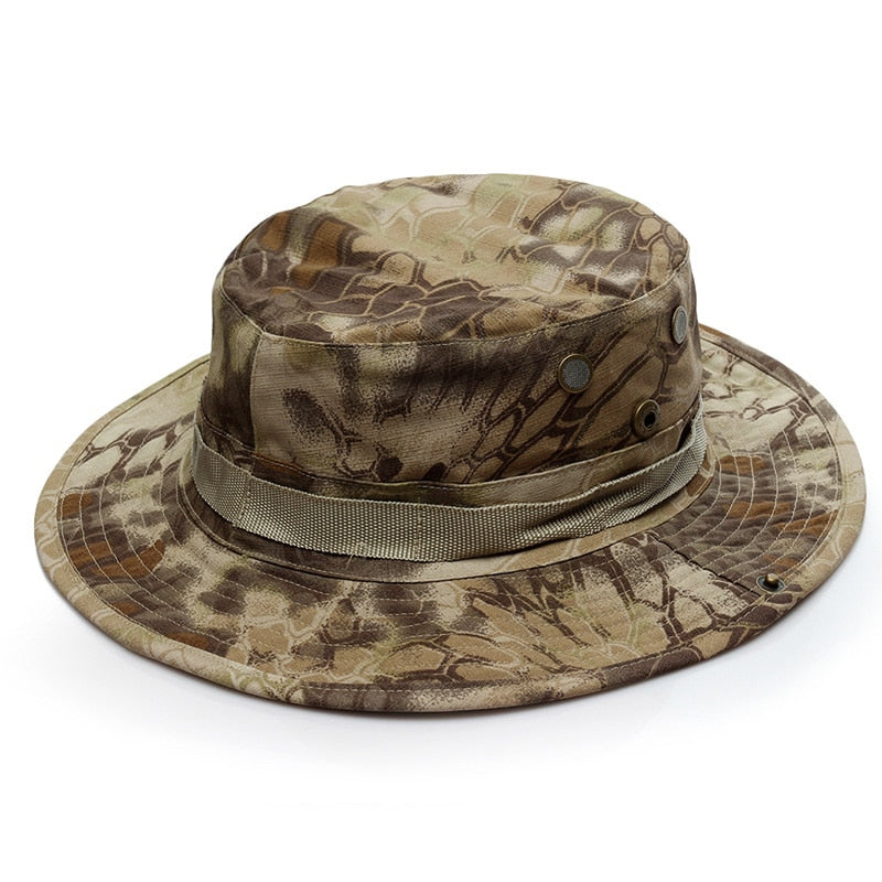 US Army Camouflage BOONIE HAT Thicken Military Tactical Cap Hunting Hiking Climbing Camping MULTICAM HAT 20 Color AF056