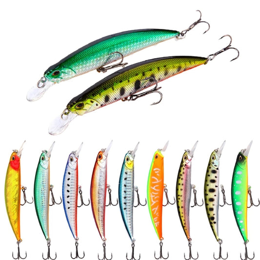 New 105mm 16g Slowly Sinking Minnow Fishing Lures Artificial Swim Bait for Pike Bass Predator Jekbait SPEARHEAD RYUKI