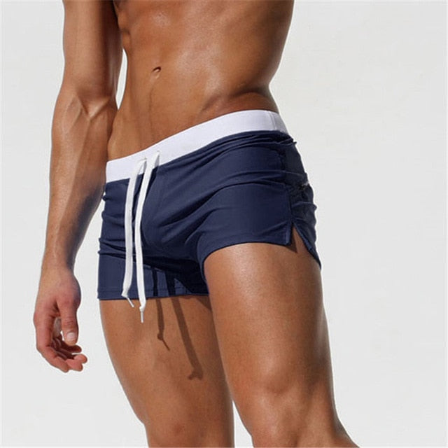 ALSOTO Swimwear Men Swimsuit Brand Shorts Mens Briefs Summer Swim Suit Sexy Mayo Sunga Beach Shorts Stroj Kapielowy Badpak