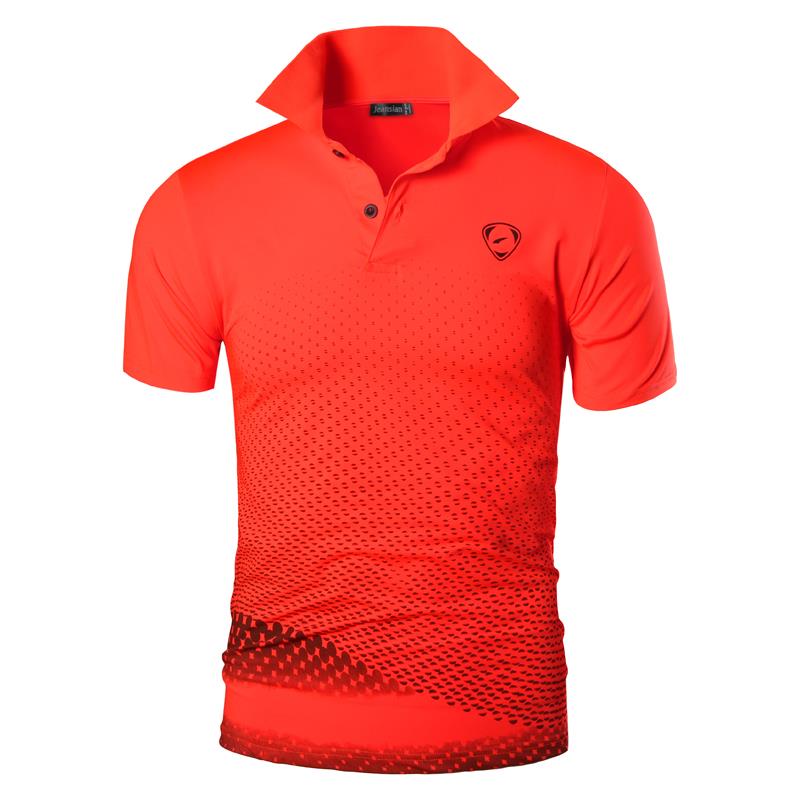 jeansian Men's Sport Tee Polo Shirts Poloshirts Casual Wear Golf Tennis Badminton Dry Fit Short Sleeve LSL224