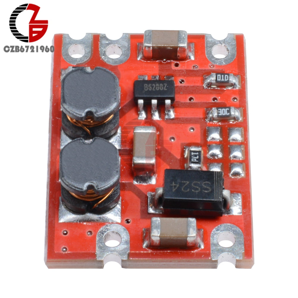 DC-DC Auto Boost Buck Converter Module DC 2.5-15V to DC 3.3V 4.2V 5V 9V 12V Step Up Down Voltage Regulator Power Inverter Supply