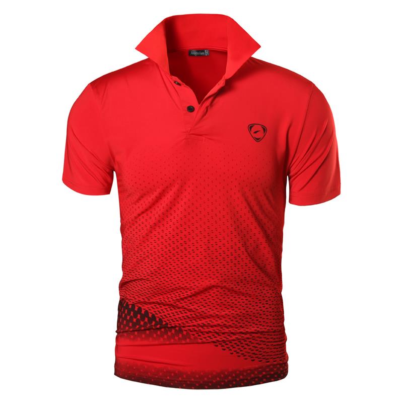 jeansian Men's Sport Tee Polo Shirts Poloshirts Casual Wear Golf Tennis Badminton Dry Fit Short Sleeve LSL224