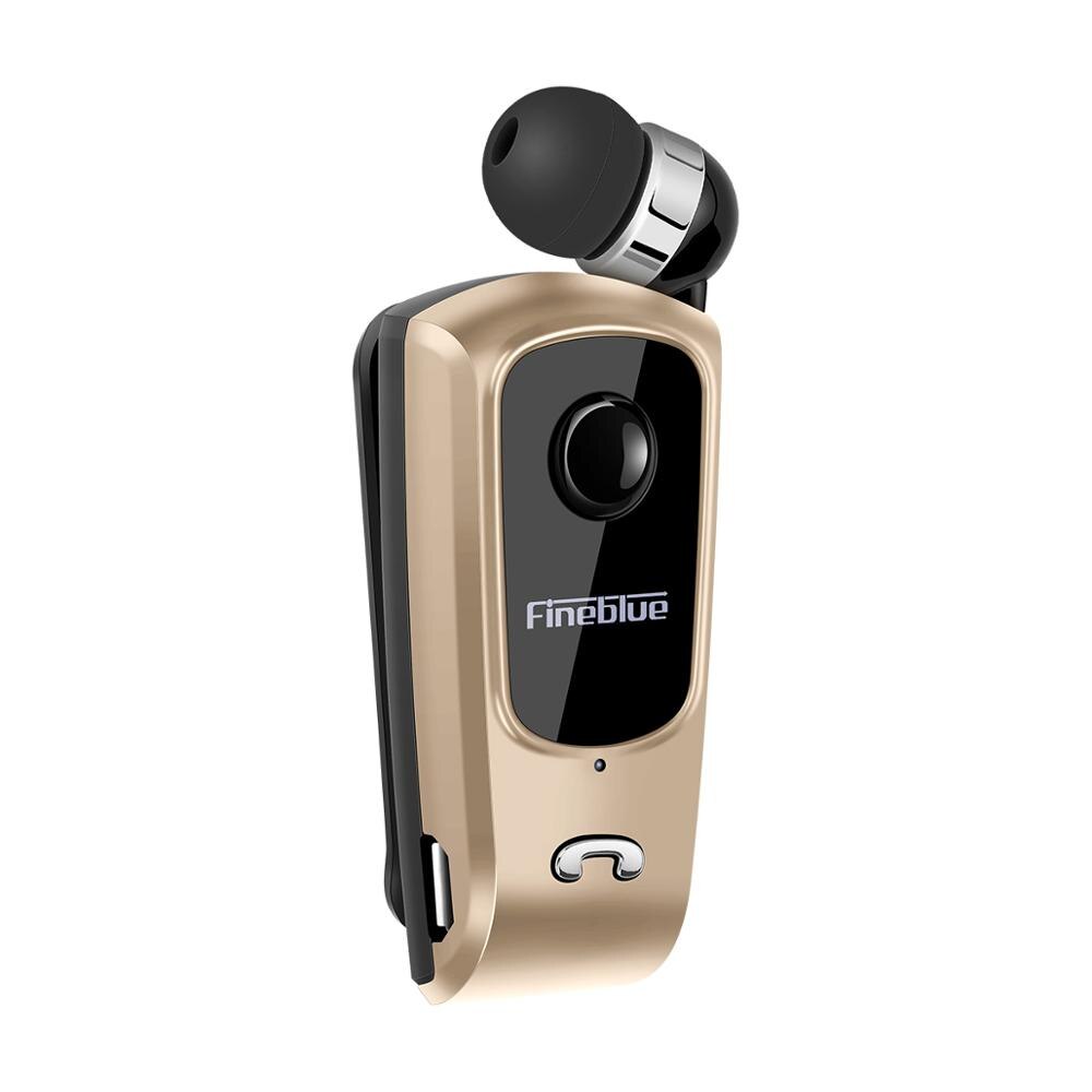 Fineblue F920 Mini Wireless Bluetooth Earphone  Telescopic Type Business Earphone Vibration Alert Wear Stereo Sport Earphone