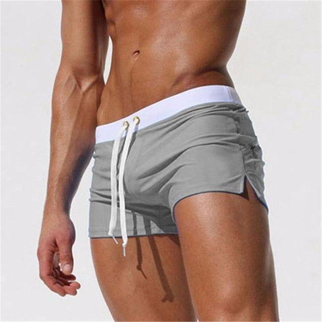 ALSOTO Swimwear Men Swimsuit Brand Shorts Mens Briefs Summer Swim Suit Sexy Mayo Sunga Beach Shorts Stroj Kapielowy Badpak