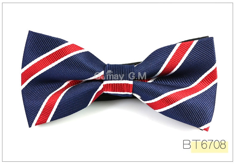 New Polyester Bowtie for Men Fashion Casual Floral Animal Men's Bow ties Cravat Neckwear For Wedding Party Suits tie
