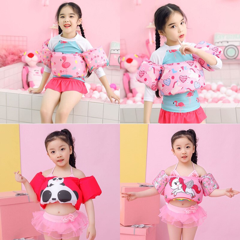 New Baby Swim Rings Puddle Jumper Baby Life Vest Child Life Jacket 2-6 Years Old Boy Girl Children Vest Form Polyester