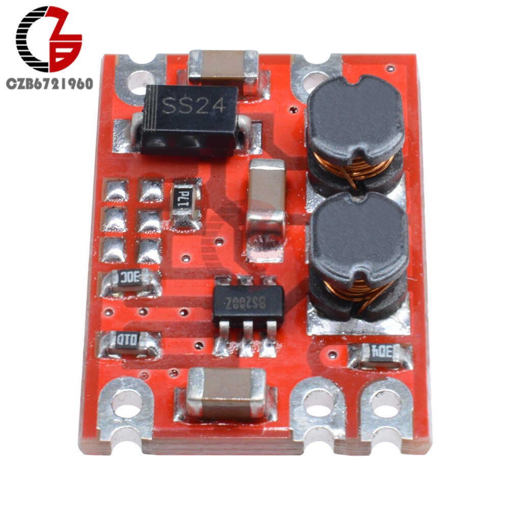 DC-DC Auto Boost Buck Converter Module DC 2.5-15V to DC 3.3V 4.2V 5V 9V 12V Step Up Down Voltage Regulator Power Inverter Supply