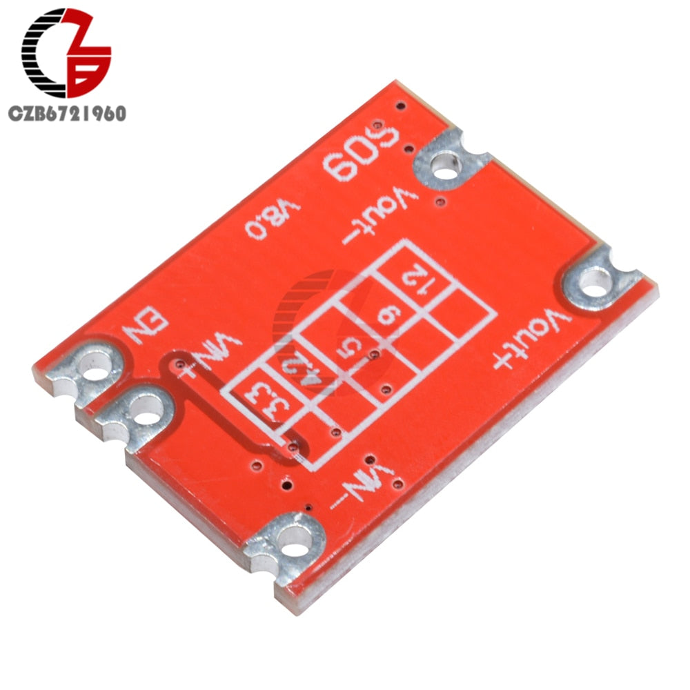 DC-DC Auto Boost Buck Converter Module DC 2.5-15V to DC 3.3V 4.2V 5V 9V 12V Step Up Down Voltage Regulator Power Inverter Supply