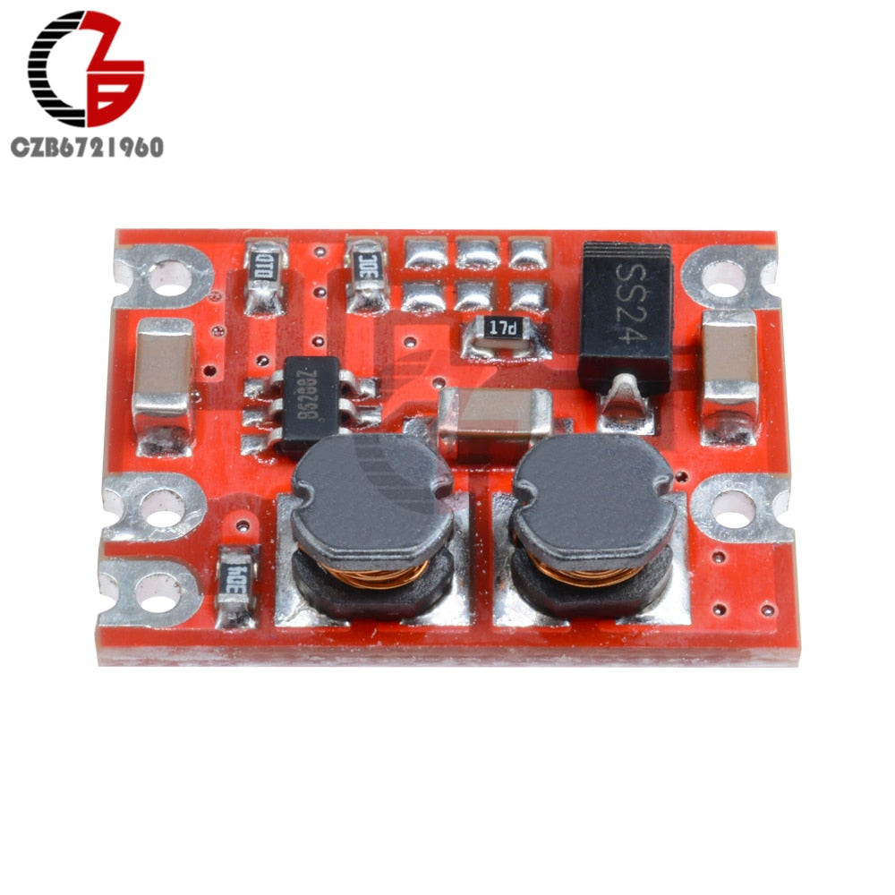 DC-DC Auto Boost Buck Converter Module DC 2.5-15V to DC 3.3V 4.2V 5V 9V 12V Step Up Down Voltage Regulator Power Inverter Supply