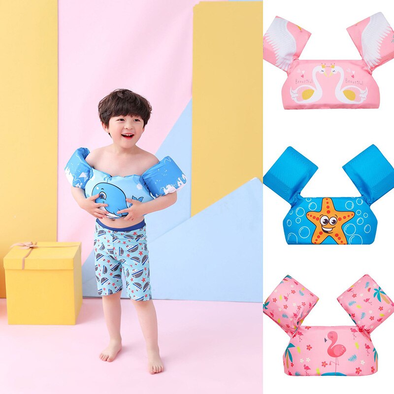 New Baby Swim Rings Puddle Jumper Baby Life Vest Child Life Jacket 2-6 Years Old Boy Girl Children Vest Form Polyester
