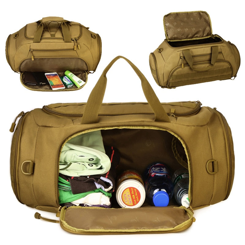 Outdoor Sports Backpack Tactical Army Bag for Men Camping Hunting Shoulder TacticasSport 35L 45L Military BagTravel Bag XA996WD