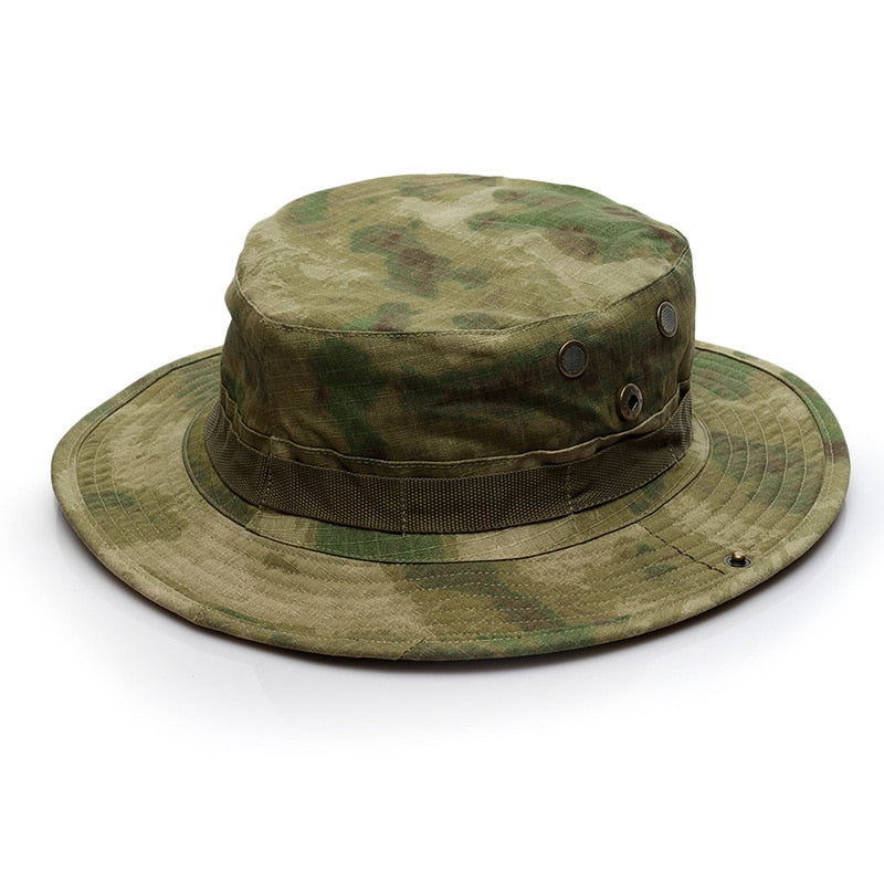 US Army Camouflage BOONIE HAT Thicken Military Tactical Cap Hunting Hiking Climbing Camping MULTICAM HAT 20 Color AF056