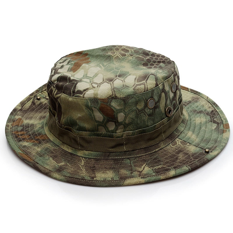 US Army Camouflage BOONIE HAT Thicken Military Tactical Cap Hunting Hiking Climbing Camping MULTICAM HAT 20 Color AF056