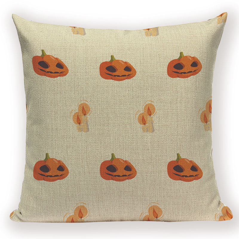 Merry Halloween Trick or Treat Happy Halloween Demon Creative  Festival Decor Home Adult Birthday Decoration Bed Cushion Cover