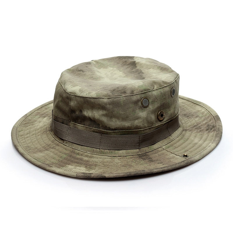 US Army Camouflage BOONIE HAT Thicken Military Tactical Cap Hunting Hiking Climbing Camping MULTICAM HAT 20 Color AF056