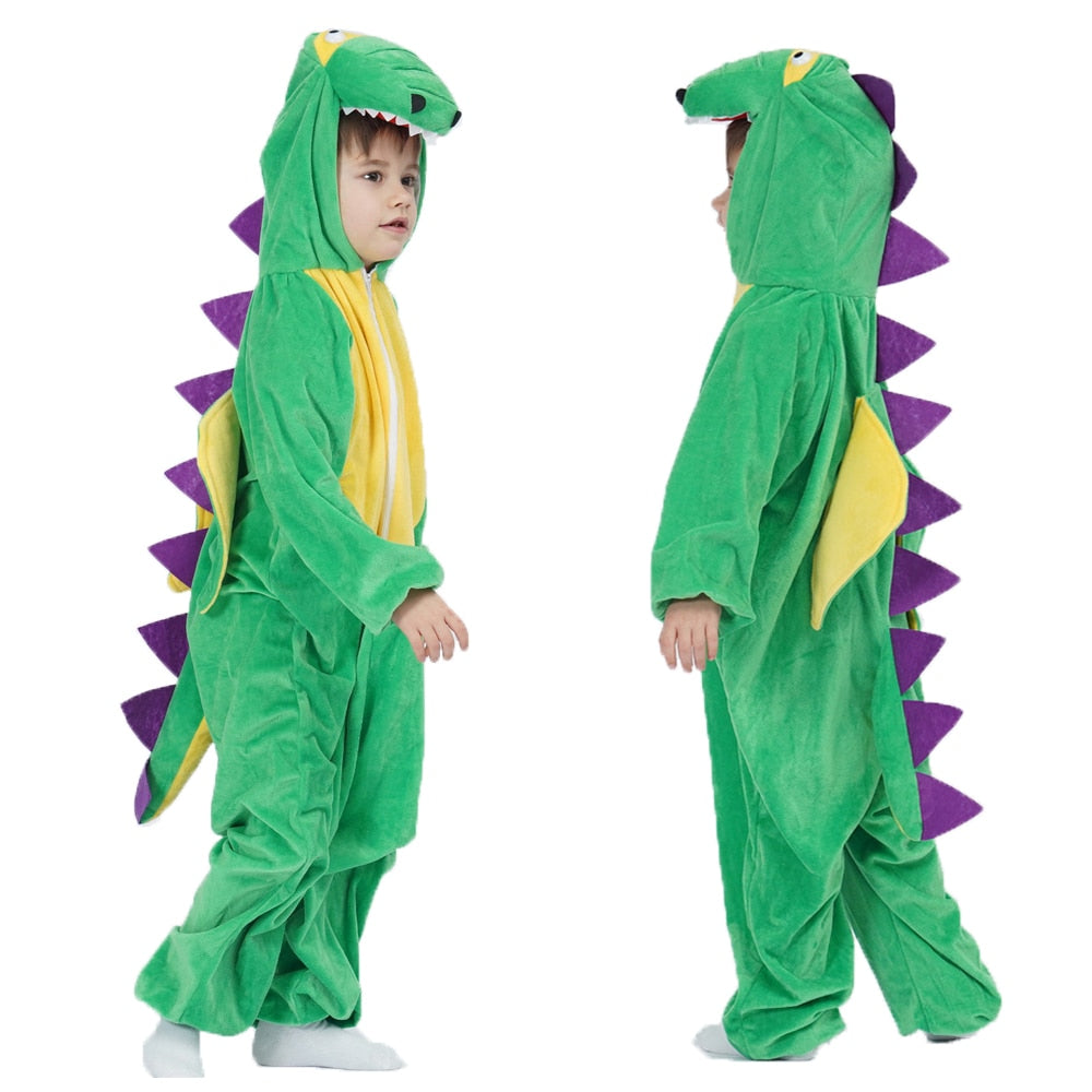 Umorden Boys Girls Cute Animal Dinosaur Costume Cosplay for Kids Child Fantasia Children's Day Halloween Purim Party Fancy Dress