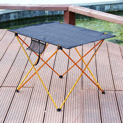 A Sale Portable Foldable Table Camping Outdoor Furniture Computer Tables  Aluminium Alloy Ultra Light Folding Desk Furniture