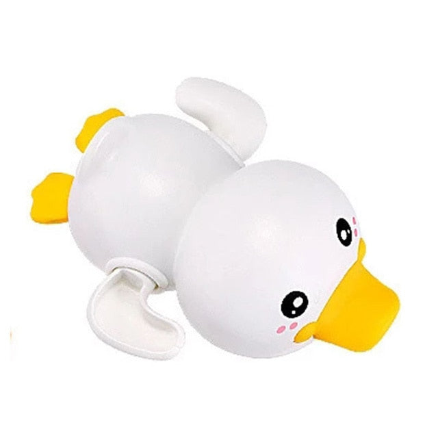 Baby Toys Bathing Ducks Cartoon Animal Whale Crab Swimming Pool Water Play Game Chain Clockwork Bath Toys For Children