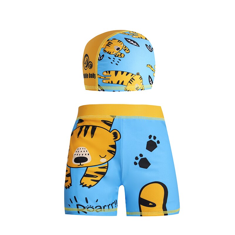 Hot Seller Kids Swimsuit Cartoon Print Swim Trunk Swimwear Baby Boy Children Beach Short Bath Short 5-12T Drop Shipping