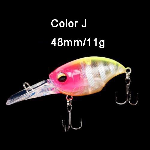 Crankbait Jerkbait Swim Hard Fishing Wobbler Lure Bait Bass Minnow Swimbait Pesca For Perch Pike Sea Isca Artificial Tackle