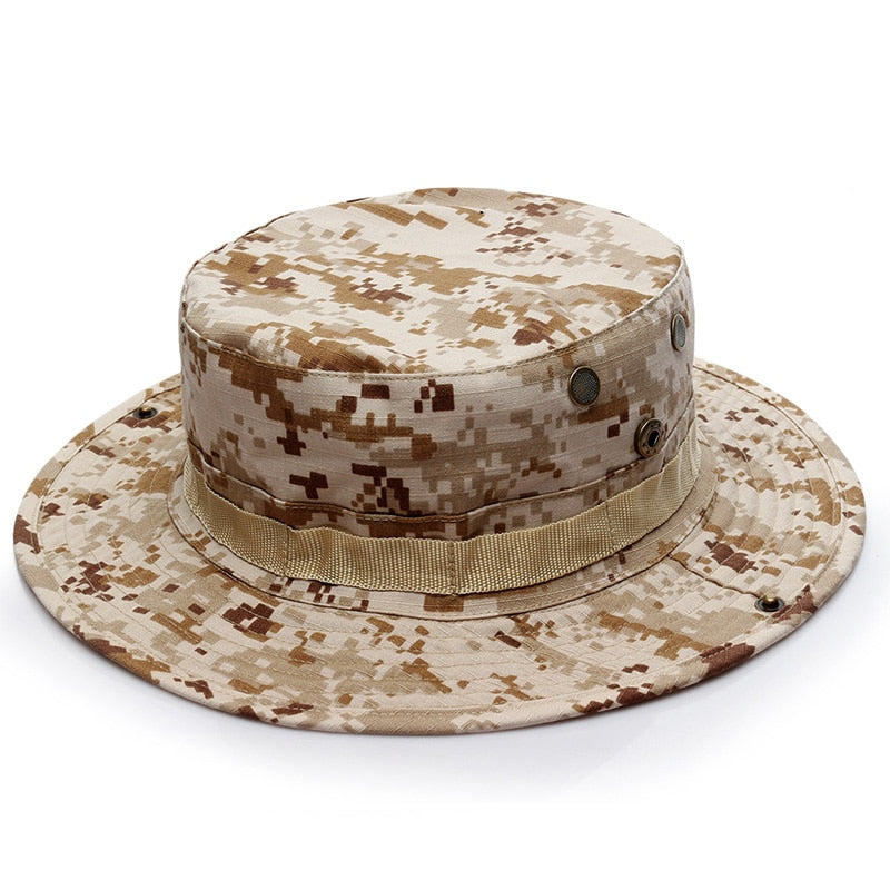 US Army Camouflage BOONIE HAT Thicken Military Tactical Cap Hunting Hiking Climbing Camping MULTICAM HAT 20 Color AF056