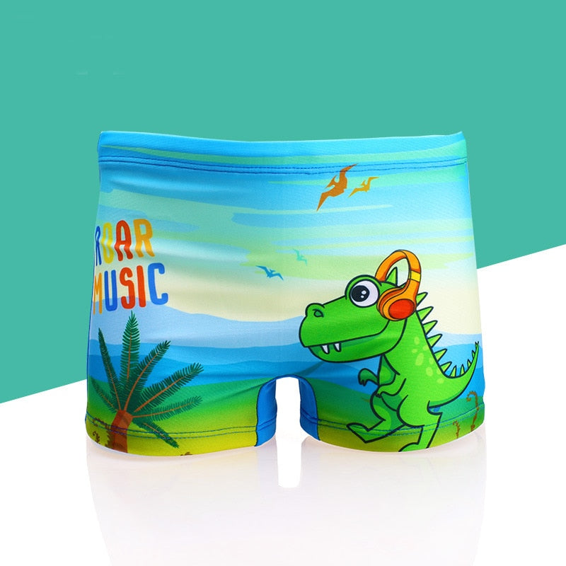 Fashion Kids Cartoon Swimwear Baby Boy Swim Trunk Beach Short for Toddler Children Swimming Clothes