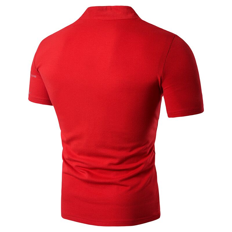 DINGSHITE New Summer Casual Polo Shirt Men Short Sleeve Business Shirt Fashion Design Tops Tees Dress Polo Shirt for Men Clothin