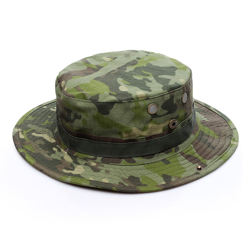 US Army Camouflage BOONIE HAT Thicken Military Tactical Cap Hunting Hiking Climbing Camping MULTICAM HAT 20 Color AF056