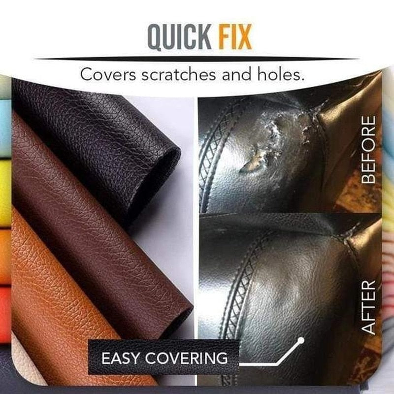 30x25cm Leather Repair Self-Adhesive Patch Colors Self Adhesive Stick on Sofa Repairing Leather PU Fabric Stickr Patches