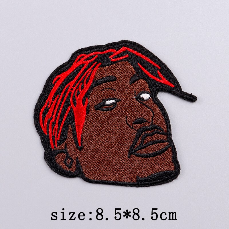 Horror Punk Embroidery Patch Iron On Patches For Clothing Embroidered Patches For Clothes Movie Role Fusible Patch Sticker Badge