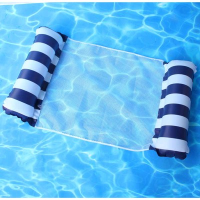 2023 New Water Hammock Recliner Inflatable Floating Swimming Mattress Sea Swimming Ring Pool Party Toy Lounge Bed For Swimming