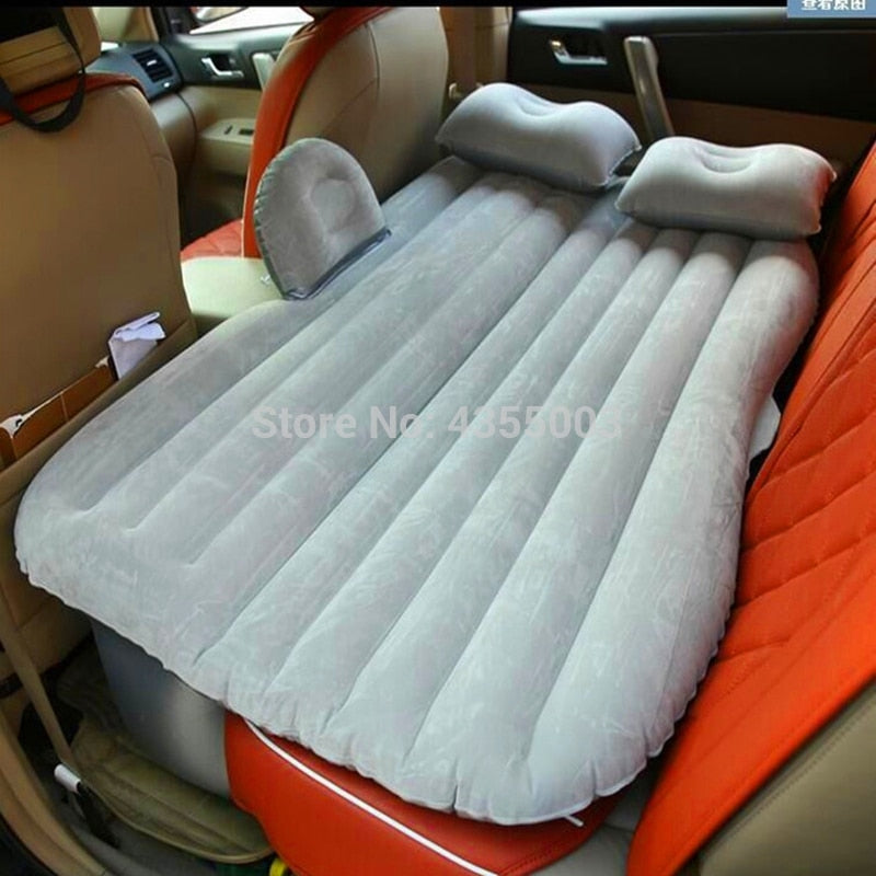 Car Travel Bed Automotive Air Inflatable Mattress Camping Sofa Rear Seat Rest Cushion Sleeping Pad Universal inflable coche