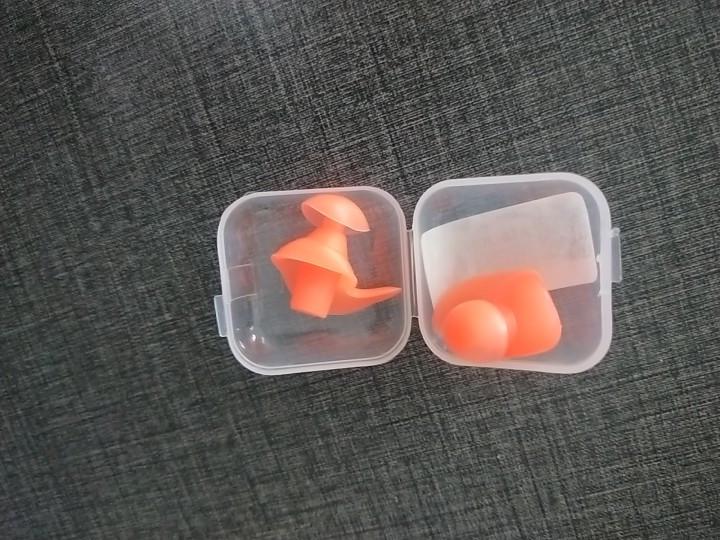 Earplugs Water Sports Swimming Accessories Silicone Soft Portable Dust-Proof Ear Plugs With Box Diving Water Waterproof Ear Plug