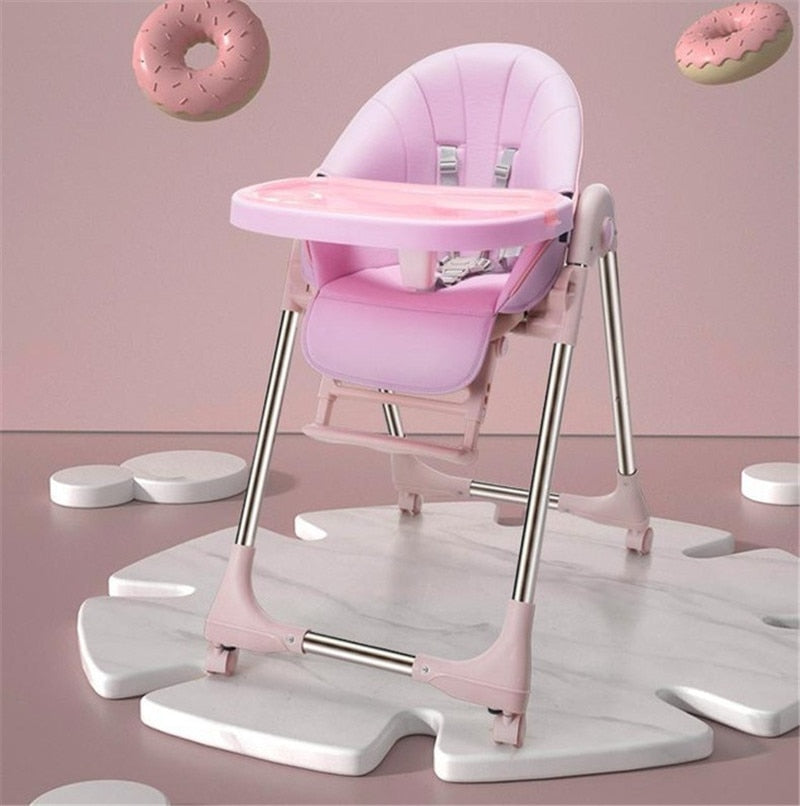 Baby Dining Chair Foldable Multifunctional Infant Seat Table Kids Table Baby High