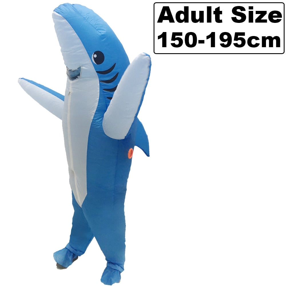 HOT Anime Dinosaur Inflatable Costume Party Mascot Alien Costumes Suit Disfraz Cosplay Halloween Costumes For Adult Kids Dress