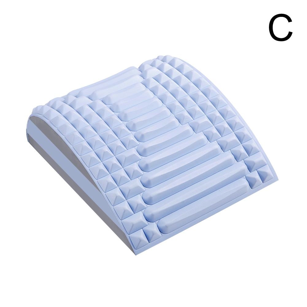 Multifunctional Neck Back Stretcher Relax Muscles Relieve Back Pain Pressure Back Stretch Pillow Lumbar Back Support Massager