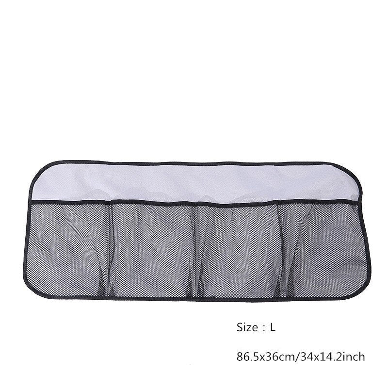 Car Rear Seat Back Organizer Auto Trunk Net Mesh Cargo Storage Bag Pocket Cover Stowing Tidying Interior Camping Accessories