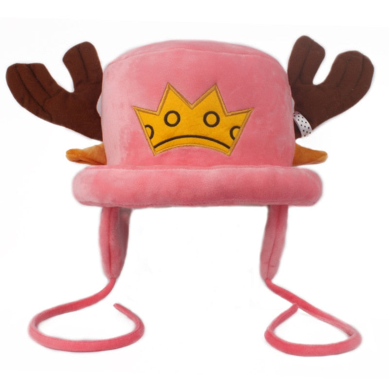 Cute Japanese Anime Hat Cap Tony Chopper Cosplay Plush Cap Hat Halloween Cartoon Hats & Caps JHD10020