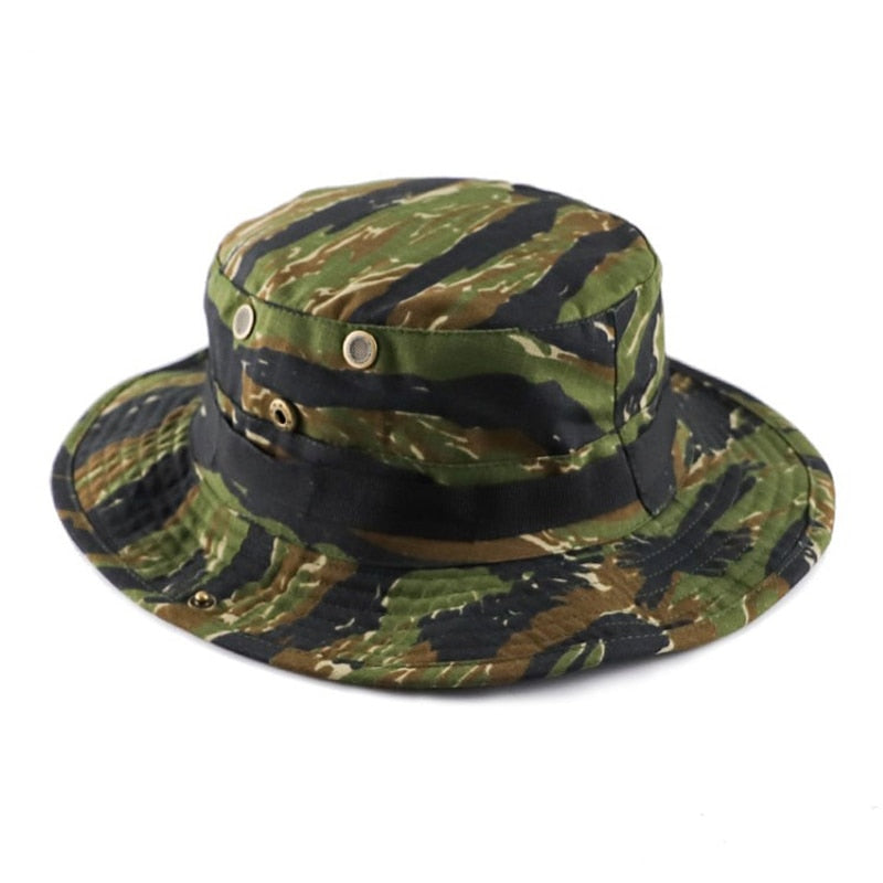 US Army Camouflage BOONIE HAT Thicken Military Tactical Cap Hunting Hiking Climbing Camping MULTICAM HAT 20 Color AF056