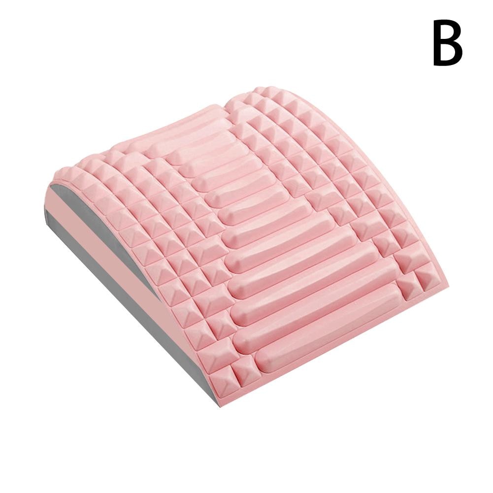 Multifunctional Neck Back Stretcher Relax Muscles Relieve Back Pain Pressure Back Stretch Pillow Lumbar Back Support Massager