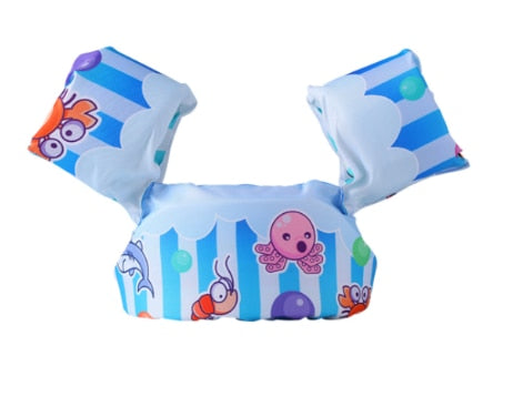 Baby Float Arm Sleeve Floating Ring Safe Life Jacket Buoyancy Vest Kid Swimming Equipment Armbands Swim Foam Pool Toys Life Vest