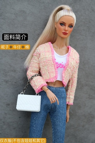 Clothing set / top coat skirt pants dress summer autumn wear outfit for 30cm xinyi Fr2 BJD ST barbie doll / 1/6 doll clothes