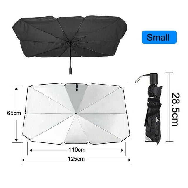 Car Sun Shade Protector Parasol Auto Front Window Sunshade Covers Car Sun Protector Interior Windshield Protection Accessories
