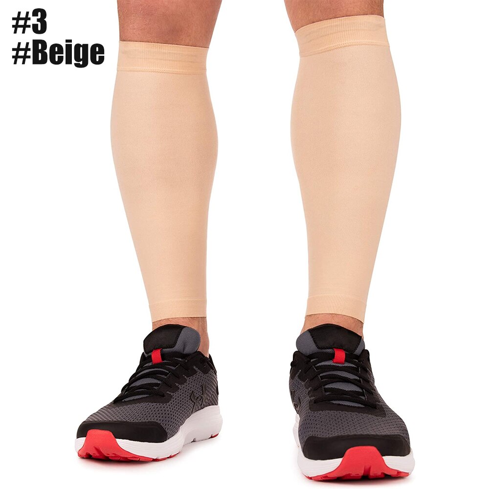 1Pair Plus Size S-7XL Running Athletics Compression Sleeves Leg Calf Men 30-40mmHg Toeless Stockings Medical Varicose Veins Sock